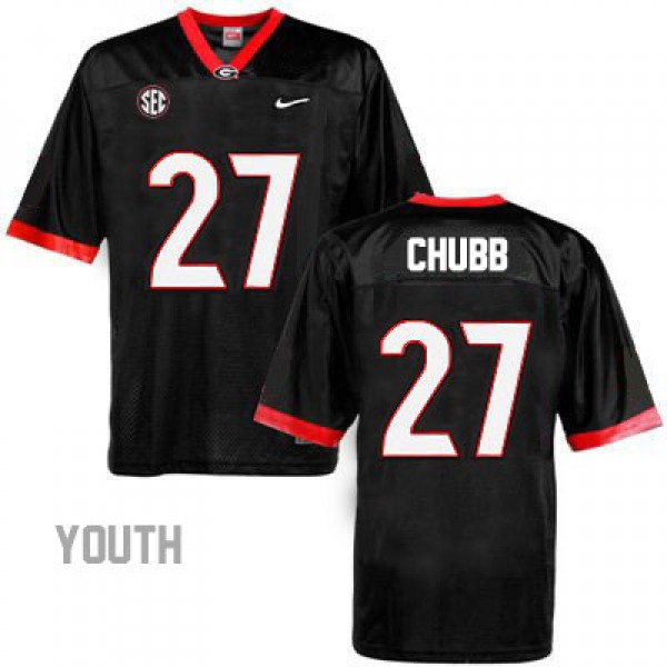 nick chubb jersey youth medium